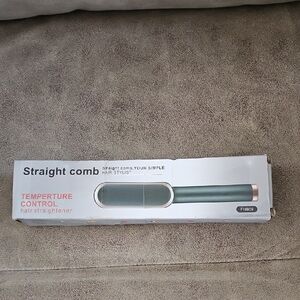 Straight Comb Hair Straightener - Green